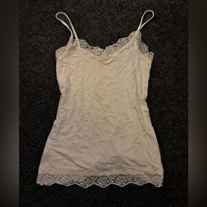 Elegant Lace Trim Women's Top